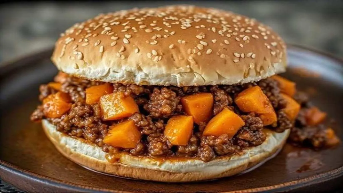 Sloppy Joe with Sweet Potatoes