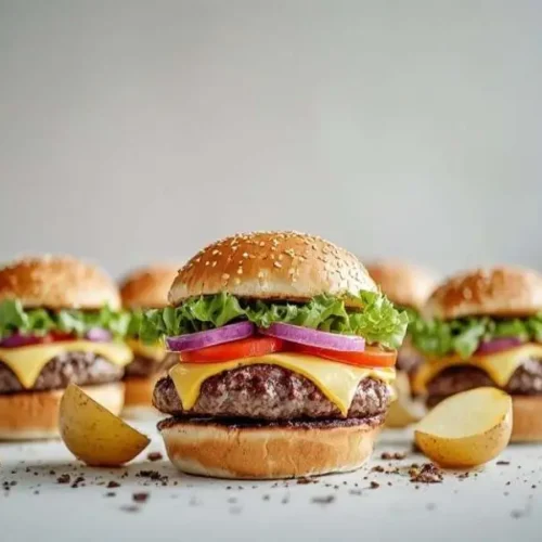 Smash Burger Bowls With Potatoes
