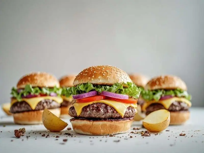 Smash Burger Bowls With Potatoes
