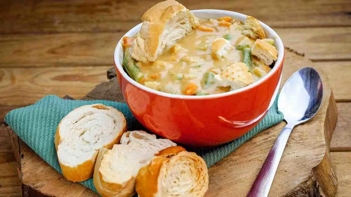 Easy Crock Pot Chicken Pot Pie with Pillsbury Biscuits