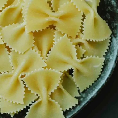 Creamy Parmesan Garlic Beef Bowtie Pasta Crockpot