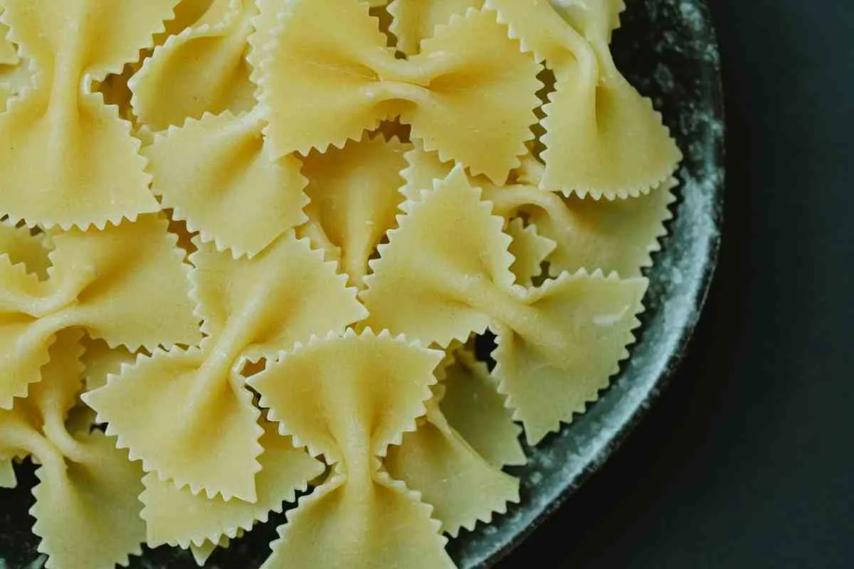 Creamy Parmesan Garlic Beef Bowtie Pasta Crockpot